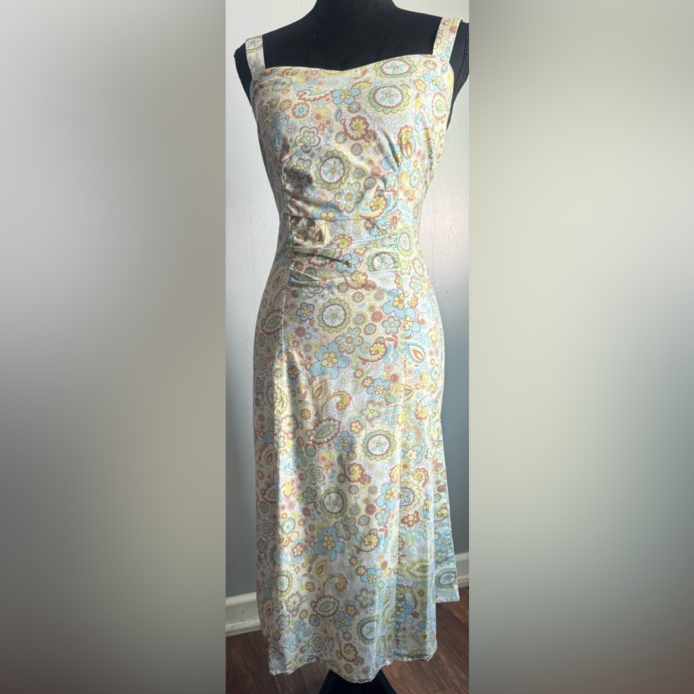 Studio collections beautiful floral pattern dress size 14